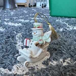 Lenox Snowman Ornament